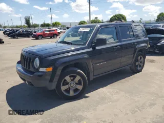 2015 Jeep Patriot High Altitude with VIN 1C4NJRFB7FD155002, listed as a Copart auction lot 61343555 with 106,803 mi miles and Salvage title. Bid and sale history available at DreamBid. Image 1.
