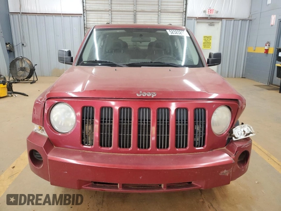2007 Jeep Patriot Sport with VIN 1J8FT28W67D358205, listed as a Copart auction lot 52323215 with 133,212 mi miles and Salvage Title. Bid and sale history available at DreamBid. Image 5.