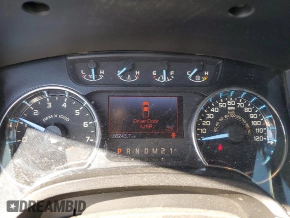2012 Ford F-150 XL with VIN 1FTFW1CF3CKE19273, listed as a Copart auction lot 44929725 with 86,243 mi miles and Salvage Title. Bid and sale history available at carsss.com. Image 9.