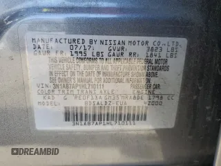 2017 Nissan Sentra SV with VIN 3N1AB7AP1HL710111, listed as a Copart auction lot 52864295 with 172,027 mi miles and Salvage Title. Bid and sale history available at carsss.com. Image 12.