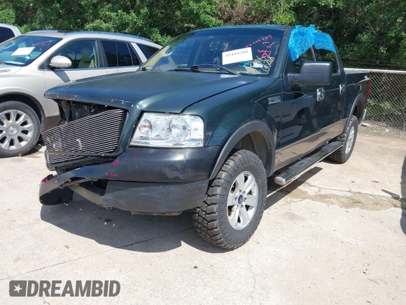 2004 Ford F-150 XLT with VIN 1FTRW14W14KC06268, listed as a IAAI auction lot 42444789 with 408,530 mi miles and . Bid and sale history available at DreamBid. Image 2.