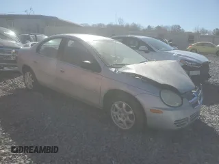2005 Dodge Neon SXT with VIN 1B3ES56C05D279319, listed as a Copart auction lot 49313635 with 152,750 mi miles and Salvage Title. Bid and sale history available at carsss.com. Image 4.