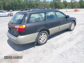 2000 Subaru Legacy Outback Limited with VIN 4S3BH6860Y7663956, listed as a IAAI auction lot 42615435 with 321,853 mi miles and . Bid and sale history available at DreamBid. Image 4.