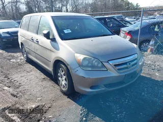 2005 Honda Odyssey LX z VIN 5FNRL38275B099429, wystawiony jako IAAI lot #41518665 z przebiegiem Nie podano mil oraz . Historia ofert i sprzedaży dostępna na DreamBid. Obrazek 1.