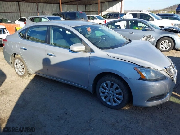 2014 Nissan Sentra SR with VIN 3N1AB7AP4EL619684, listed as a IAAI auction lot 41480420 with 249,128 mi miles. Bid and sale history available at carsss.com. Image 1.