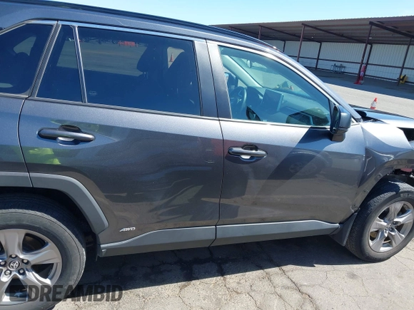 2023 Toyota RAV4 Hybrid LE with VIN 4T3LWRFV8PU096260, listed as a IAAI auction lot 42291243 with 50,380 mi miles and . Bid and sale history available at DreamBid. Image 14.