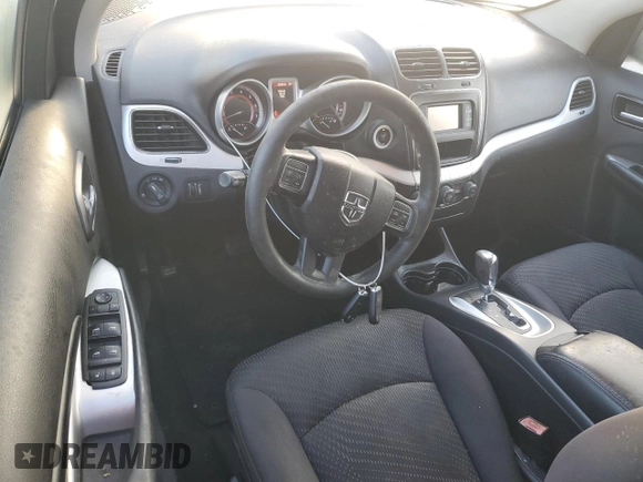 2015 Dodge Journey SXT with VIN 3C4PDCBB5FT518314, listed as a Copart auction lot 83685374 with 34,165 mi miles and Salvage Title. Bid and sale history available at DreamBid. Image 8.