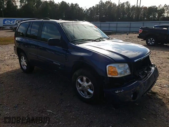2005 GMC Envoy SLE with VIN 1GKDS13S352369384, listed as a Copart auction lot 79996394 with 117,697 mi miles and Salvage Title. Bid and sale history available at carsss.com. Image 12.