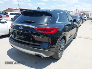 2019 Infiniti QX50 Luxe with VIN 3PCAJ5M1XKF126209, listed as a IAAI auction lot 42702042 with 57,763 mi miles and . Bid and sale history available at DreamBid. Image 4.