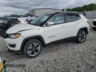 2019 Jeep Compass Limited z VIN 3C4NJDCB4KT791713, wystawiony jako Copart lot #57802915 z przebiegiem 100 811 mil mil oraz Czysty tytuł • Clean title. Historia ofert i sprzedaży dostępna na DreamBid. Obrazek 1.