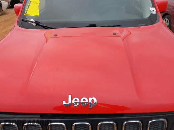 2017 Jeep Renegade Altitude z VIN ZACCJABB1HPF97308, wystawiony jako IAAI lot #41768981 z przebiegiem 70 700 mil mil oraz . Historia ofert i sprzedaży dostępna na DreamBid. Obrazek 10.