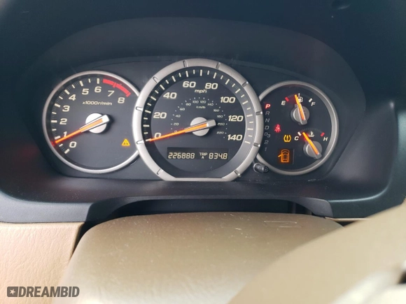 2007 Honda Pilot EX-L with VIN 5FNYF28647B014338, listed as a Copart auction lot 47654135 with 226,888 mi miles and Salvage Title. Bid and sale history available at carsss.com. Image 9.