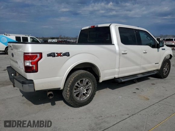 2019 Ford F-150 XL with VIN 1FTFW1E15KFC61298, listed as a Copart auction lot 50337045 with 238,240 mi miles and Salvage title. Bid and sale history available at DreamBid. Image 3.