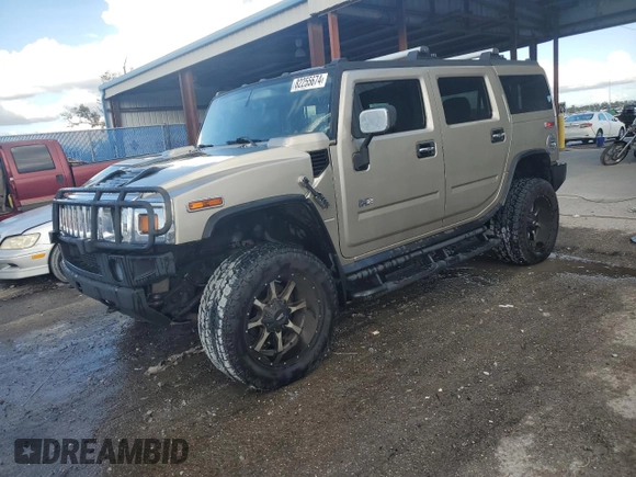 2003 Hummer H2 with VIN 5GRGN23U13H147071, listed as a Copart auction lot 82255674 with 272,215 mi miles and Salvage Title. Bid and sale history available at carsss.com. Image 1.
