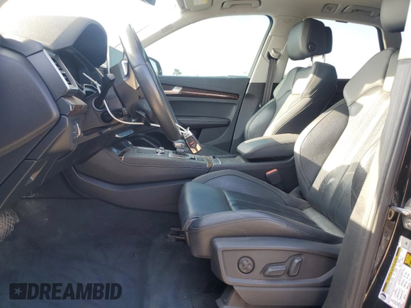 2019 Audi Q5 Premium Plus with VIN WA1BNAFY9K2121348, listed as a Copart auction lot 45600155 with 95,616 mi miles and Salvage Title. Bid and sale history available at carsss.com. Image 7.
