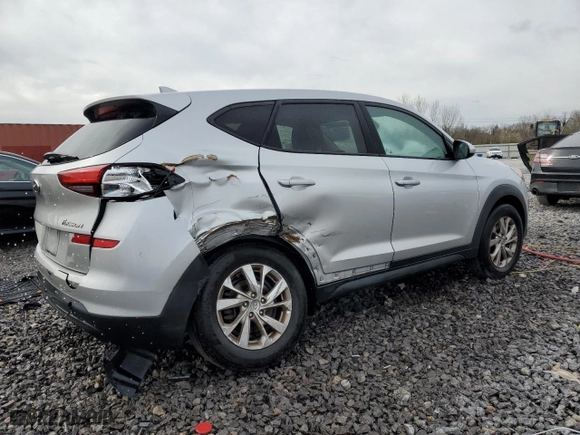 2019 Hyundai Tucson SE with VIN KM8J23A43KU891054, listed as a Copart auction lot 48322285 with 175,889 mi miles and Salvage Title. Bid and sale history available at carsss.com. Image 3.