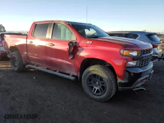 2019 Chevrolet Silverado 1500 Custom Trail Boss with VIN 3GCPYCEFXKG232674, listed as a Copart auction lot 43594595 with 83,558 mi miles and Salvage Title. Bid and sale history available at carsss.com. Image 4.