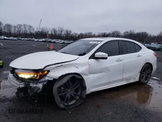 2020 Acura TLX w/A-Spec Pkg with VIN 19UUB3F62LA002681, listed as a Copart auction lot 83620234 with 93,305 mi miles and Salvage Title. Bid and sale history available at carsss.com. Image 1.