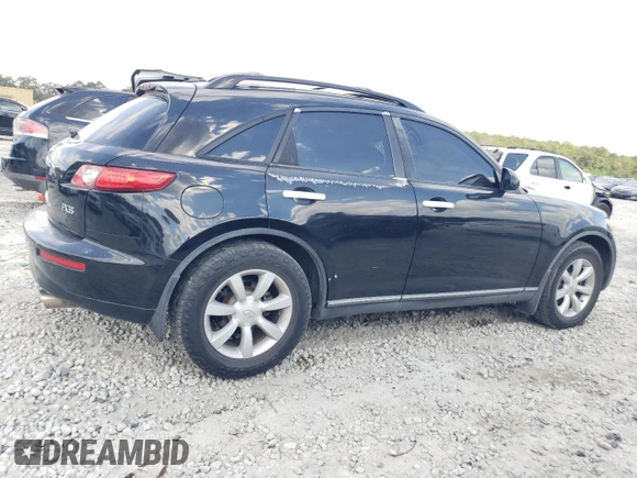 2004 Infiniti FX35 with VIN JNRAS08U74X107730, listed as a Copart auction lot 71409884 with 227,104 mi miles and Salvage Title. Bid and sale history available at carsss.com. Image 3.