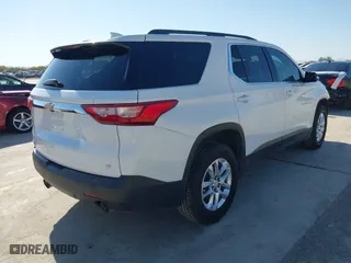 2020 Chevrolet Traverse LT Cloth with VIN 1GNERGKW2LJ152910, listed as a IAAI auction lot 41798723 with 81,295 mi miles. Bid and sale history available at carsss.com. Image 4.