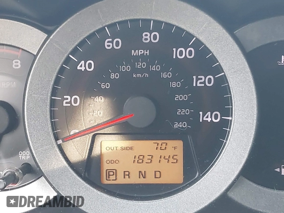 2007 Toyota RAV4 Sport with VIN JTMZK32V476007438, listed as a IAAI auction lot 41502417 with 183,145 mi miles and . Bid and sale history available at DreamBid. Image 15.