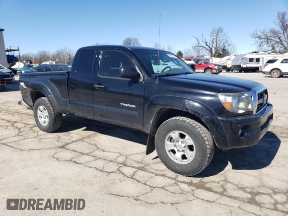 2011 Toyota Tacoma with VIN 5TFUU4EN9BX014457, listed as a Copart auction lot 46617235 with 270,684 mi miles and Salvage Title. Bid and sale history available at carsss.com. Image 4.