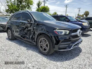 2022 Mercedes-Benz GLE 350 z VIN 4JGFB4KB4NA617876, wystawiony jako Copart lot #60701165 z przebiegiem 1 755 mil mil oraz Nie do naprawy • Non repairable. Historia ofert i sprzedaży dostępna na DreamBid. Obrazek 4.