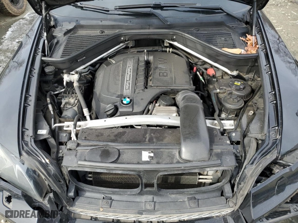 2014 BMW X6 xDrive35i with VIN 5UXFG2C56E0H10554, listed as a Copart auction lot 46160085 with 224,811 mi miles and Salvage Title. Bid and sale history available at carsss.com. Image 12.