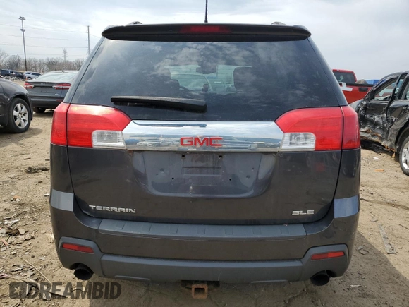 2013 GMC Terrain SLE with VIN 2GKFLSE3XD6319312, listed as a Copart auction lot 53193425 with 189,347 mi miles and Clean Title. Bid and sale history available at DreamBid. Image 6.