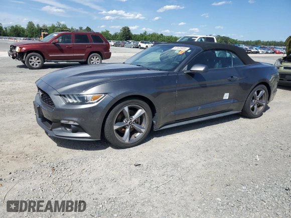 2015 Ford Mustang V6 with VIN 1FATP8EM9F5372568, listed as a Copart auction lot 57635655 with 85,856 mi miles and Salvage title. Bid and sale history available at DreamBid. Image 1.