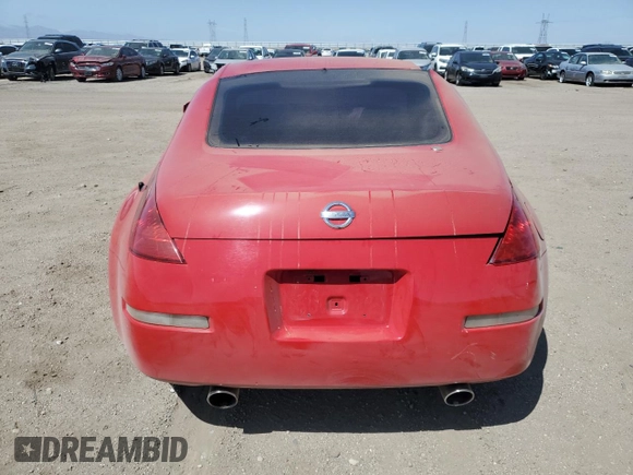 2003 Nissan 350Z Enthusiast with VIN JN1AZ34D63T119721, listed as a Copart auction lot 54730245 with 171,342 mi miles and Salvage Title. Bid and sale history available at carsss.com. Image 6.