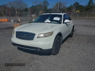 2006 Infiniti FX with VIN JNRAS08U76X100523, listed as a IAAI auction lot 41789613 with 180,641 mi miles. Bid and sale history available at carsss.com. Image 2.