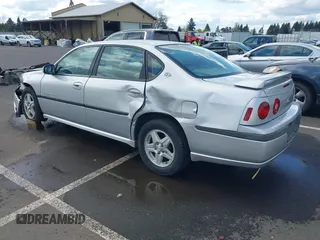2003 Chevrolet Impala LS with VIN 2G1WH52K739324967, listed as a IAAI auction lot 41956886 with 58,642 mi miles and . Bid and sale history available at DreamBid. Image 3.