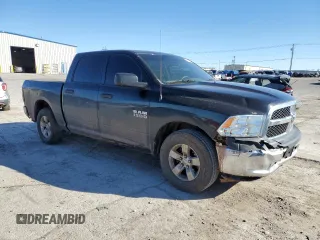 2018 Ram 1500 Tradesman with VIN 1C6RR6KG8JS313515, listed as a Copart auction lot 47447995 with 210,826 mi miles and Salvage title. Bid and sale history available at DreamBid. Image 4.