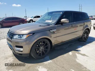 2016 Land Rover Range Rover Sport HSE with VIN SALWR2VFXGA545189, listed as a Copart auction lot 53912775 with 88,310 mi miles and Salvage Title. Bid and sale history available at DreamBid. Image 1.