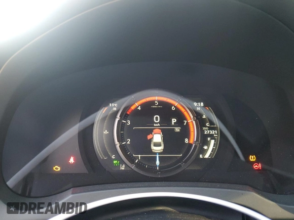 2022 Lexus IS 500 F Sport Performance with VIN JTHAP1D20N5001997, listed as a Copart auction lot 73356284 with 27,321 mi miles and Non repairable. Bid and sale history available at DreamBid. Image 9.
