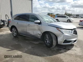 2017 Acura MDX w/Technology Pkg with VIN 5FRYD4H53HB013299, listed as a Copart auction lot 47321245 with 140,820 mi miles and Salvage Title. Bid and sale history available at carsss.com. Image 4.