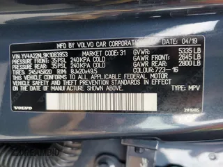 2019 Volvo V90 z VIN YV4A22NL9K1083953, wystawiony jako Copart lot #65525484 z przebiegiem 81 759 mil mil oraz Szkody całkowita. Historia ofert i sprzedaży dostępna na DreamBid. Obrazek 13.