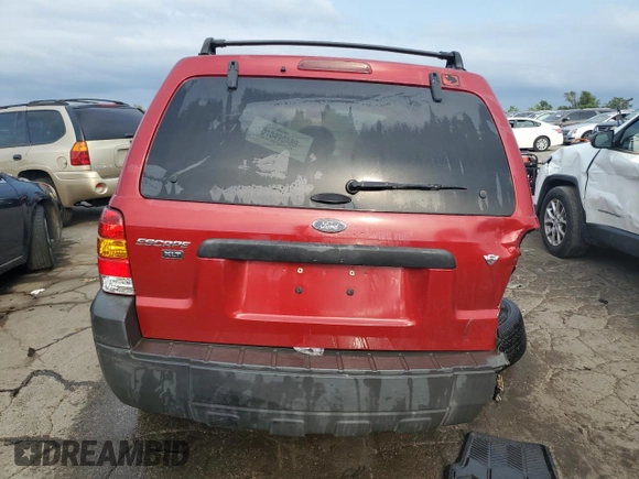 2005 Ford Escape XLT with VIN 1FMYU93125KC70077, listed as a Copart auction lot 69504824 with 152,216 mi miles and Salvage Title. Bid and sale history available at carsss.com. Image 6.