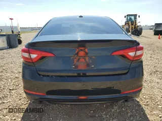 2017 Hyundai Sonata Sport with VIN 5NPE34AF7HH460259, listed as a Copart auction lot 56173925 with 86,840 mi miles and Salvage Title. Bid and sale history available at DreamBid. Image 6.