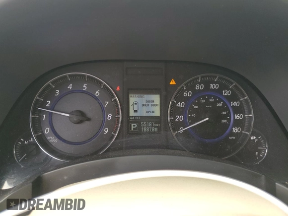 2017 Infiniti QX70 z VIN JN8CS1MU4HM142452, wystawiony jako Copart lot #53064715 z przebiegiem 55 181 mil mil oraz Szkoda całkowita • Salvage title. Historia ofert i sprzedaży dostępna na DreamBid. Obrazek 9.