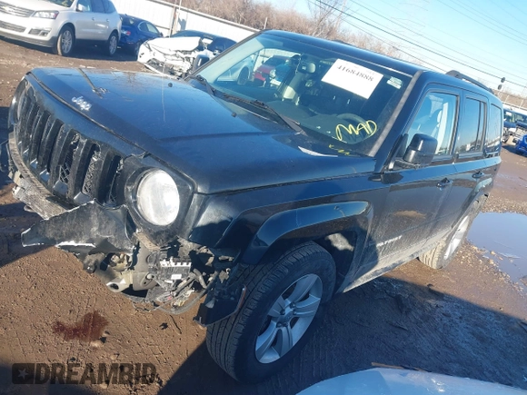 2016 Jeep Patriot Sport with VIN 1C4NJPBB6GD703468, listed as a IAAI auction lot 41684888 with 108,883 mi miles and . Bid and sale history available at carsss.com. Image 17.