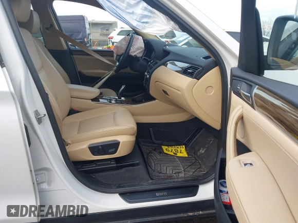 2017 BMW X3 xDrive28i with VIN 5UXWX9C5XH0T09163, listed as a IAAI auction lot 41119805 with 37,990 mi miles and . Bid and sale history available at DreamBid. Image 5.