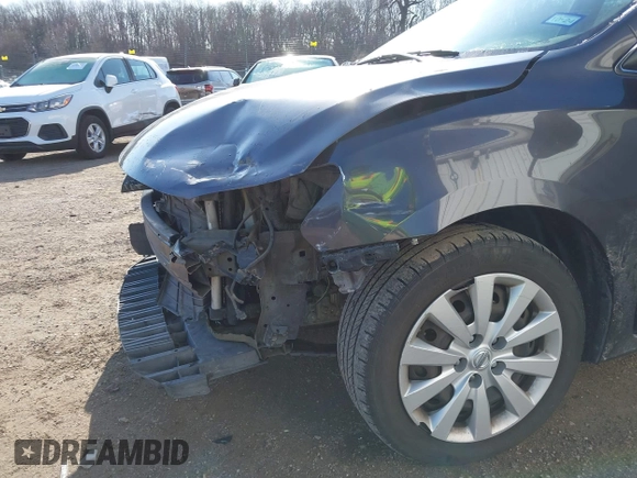 2014 Nissan Sentra SV with VIN 1N4AB7AP5EN852329, listed as a IAAI auction lot 41894519 with 181,414 mi miles and . Bid and sale history available at DreamBid. Image 6.
