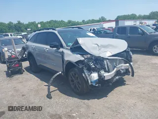 2023 Kia Sorento X-Line SX Prestige with VIN 5XYRKDLF1PG251669, listed as a IAAI auction lot 42343406 with 15,000 mi miles and . Bid and sale history available at DreamBid. Image 1.