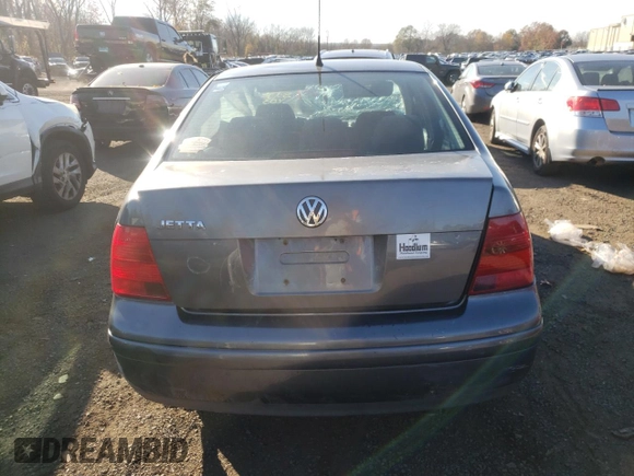 2003 Volkswagen Jetta Sedan GLS with VIN 3VWSK69M43M079540, listed as a Copart auction lot 74001164 with 0 mi miles and Non Repairable. Bid and sale history available at carsss.com. Image 6.