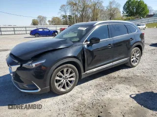 2018 Mazda CX-9 Grand Touring with VIN JM3TCADY5J0231382, listed as a Copart auction lot 50872375 with 99,141 mi miles and Salvage title. Bid and sale history available at DreamBid. Image 1.