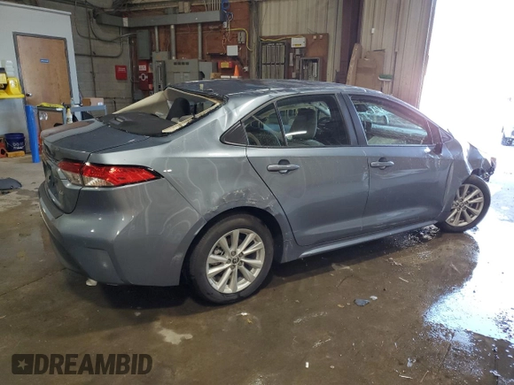 2024 Toyota Corolla LE with VIN 5YFB4MDE6RP214830, listed as a Copart auction lot 86789514 with 2,305 mi miles and Salvage Title. Bid and sale history available at carsss.com. Image 3.