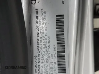2013 Audi A7 Premium Plus с VIN WAUYGAFC1DN079559, выставлен на аукционе Copart как лот 46004095 с пробегом 135 165 миль миль и Списание • Salvage title. История ставок и продаж доступна на DreamBid. Изображение 14.