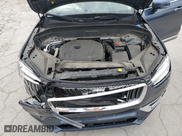 2022 Volvo XC90 Inscription with VIN YV4A221L3N1825175, listed as a Copart auction lot 57936225 with 52,499 mi miles and Salvage title. Bid and sale history available at DreamBid. Image 12.